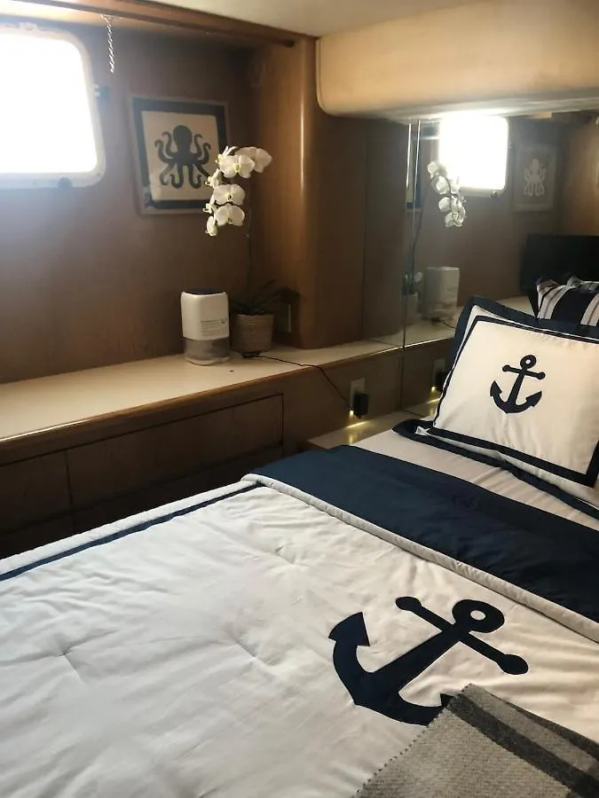 Luxury Afloat Yacht Paradise 3 Bedrooms 3Bath 5 Beds With Full Marina View 洛杉矶 0*,